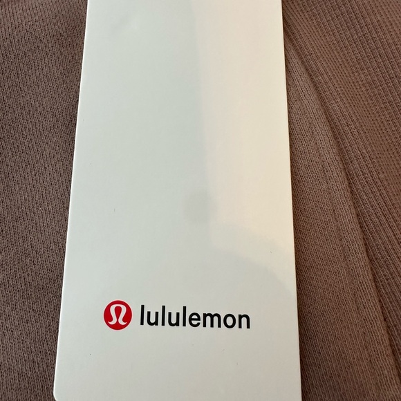 Lululemon Scuba HR Mini Skirt Small‎ Taupetastic Stretch Athleisure new - Picture 8 of 8